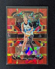 2024 Panini Select  WNBA - Red Cracked Ice Angel Reese RC Chicago Sky Rookie