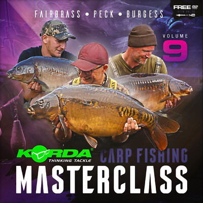 Korda Karpfenangeln Meisterklasse Band 9 DVD Karpfen Grob Winterangeln 