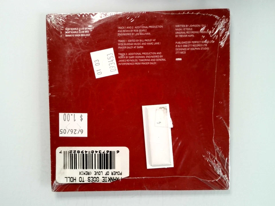 Frankie Goes To Hollywood The Power of Love CD Single New Sealed Foto 2 de 2