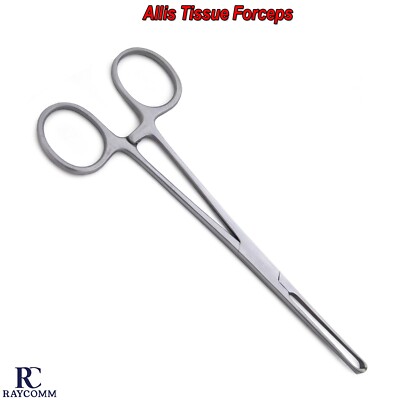 Surgical Clamp Gyneclogy Allis Tissue Forceps Stainless Steel Instruments