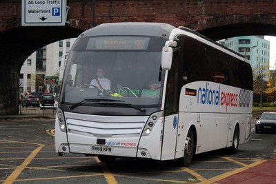 T288 6x4 Bus Foto BV69 KPN National Express [Leeds 15.11.23] CS