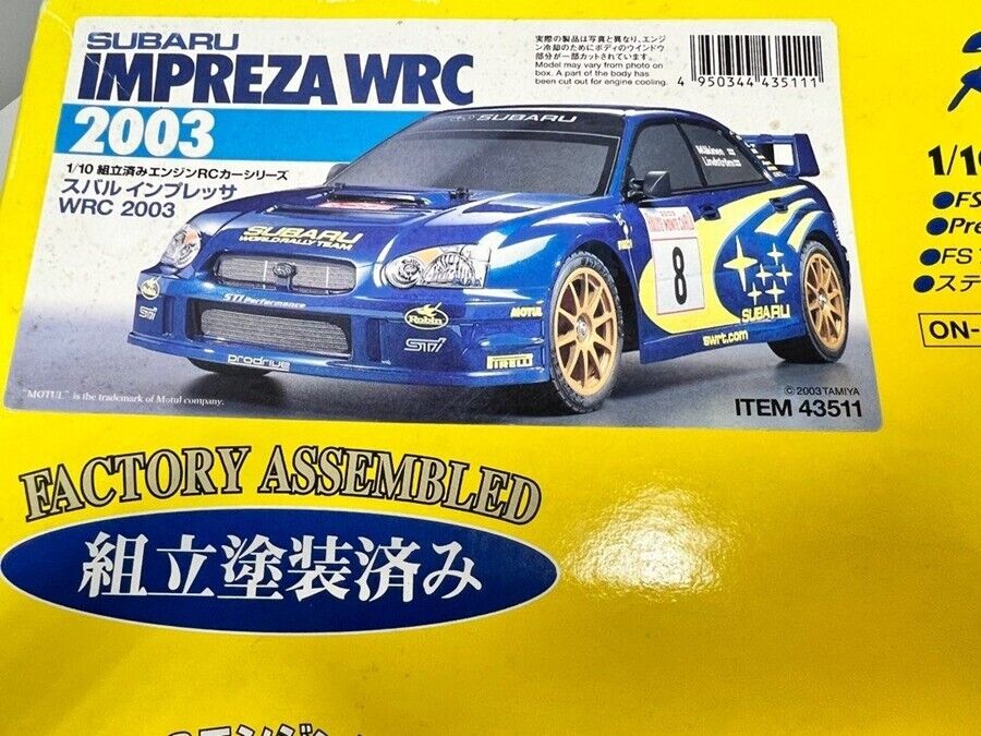 TAMIYA SUBARU IMPREZA 空しい タミヤ 1/10 XB P TAMIYA SUBARU IMPREZA 空しい タミヤ 1/10 XB P