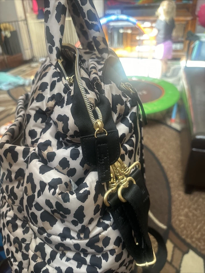 Itzy Ritzy Leopard Dream Convertible Diaper Backpack Bag & Changing Pad HTF - Image 2 of 4