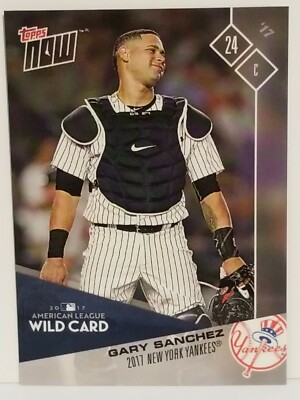 2017 Topps Now ALWC #PS-82 Gary Sanchez New York Yankees 