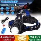 <!--F#f_0-->LED Head Torch Headlight CE Camping Headlamp USB Rechargeable Waterproof<!--F/-->
