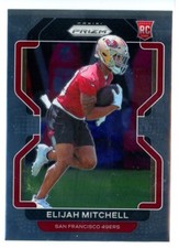 Elijah Mitchell 2021 Prizm #399 49ers Rookie RC