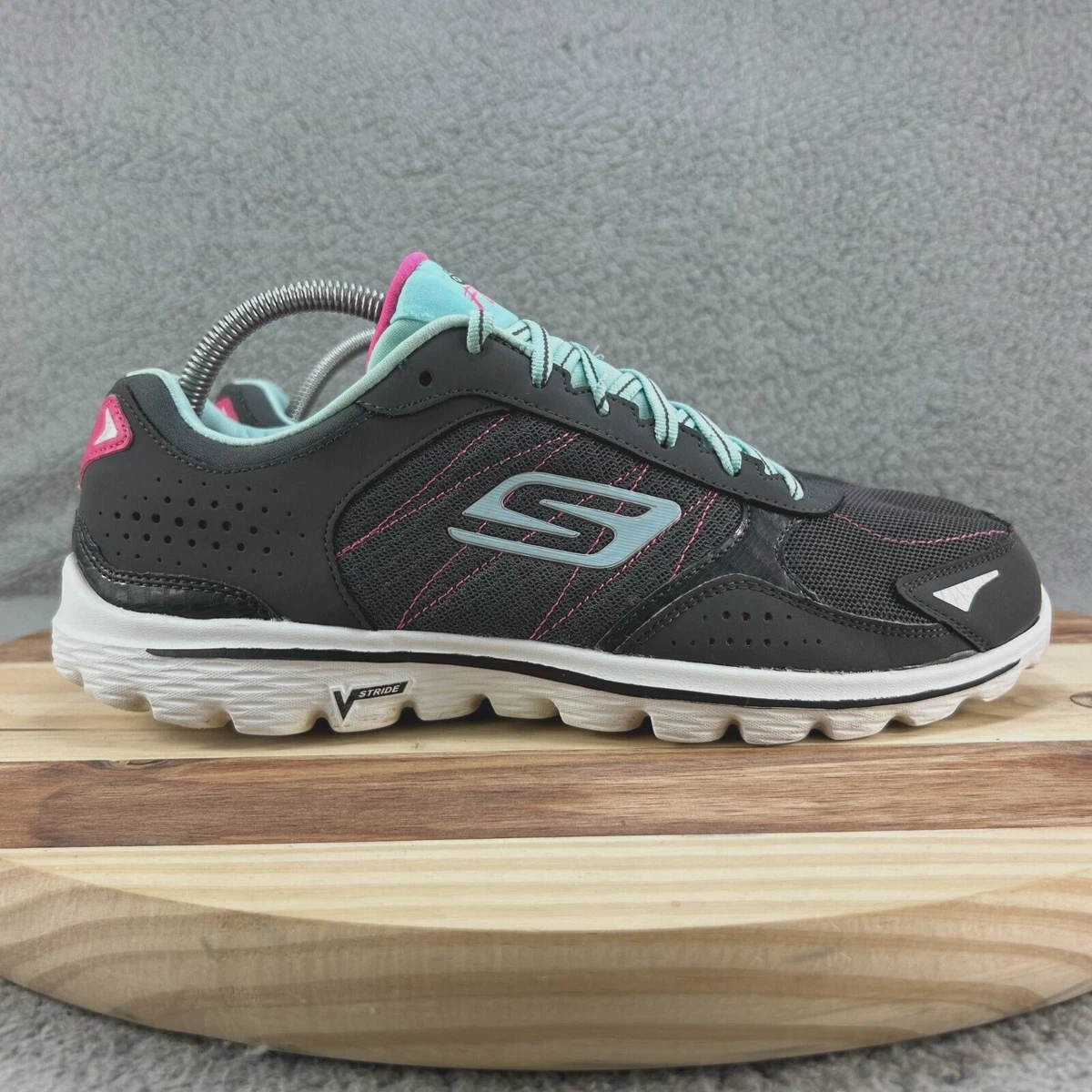Skechers go walk flash grey deals