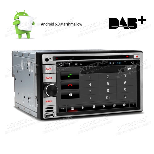 Double DIN Android 6.0 Car Headunit DVD Player GPS DAB+ WiFi 3G OBD2 DVR BT RDS - Picture 2 of 5