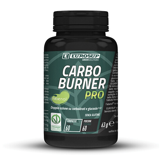 Eurosup, Carbo Burner Pro, 60 cpr. Coadiuvante diete ipocaloriche