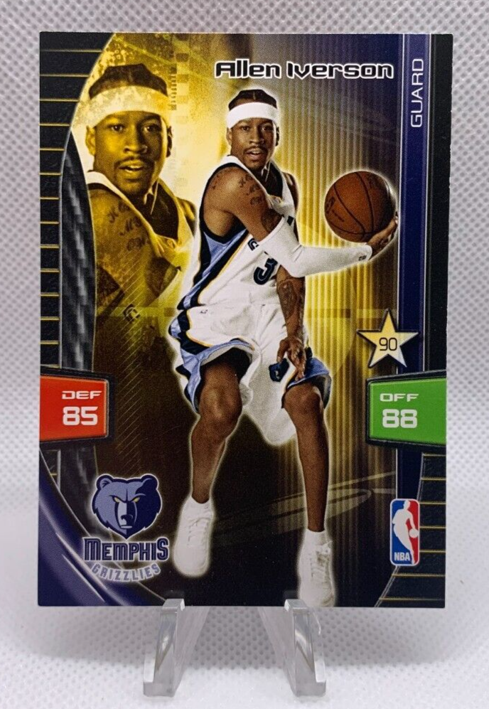 2009-10 Panini Adrenalyn XL #NNO Allen Iverson Memphis Grizzlies RARE