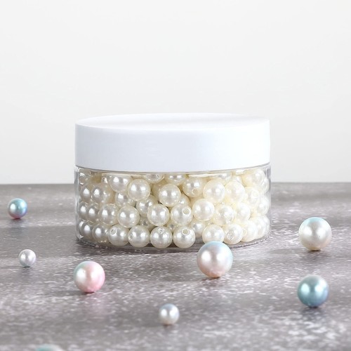 36Pk 2oz Plastic Cosmetic Container Round Makeup Jars w/ Lids for Lotion Samples - Picture 3 of 6