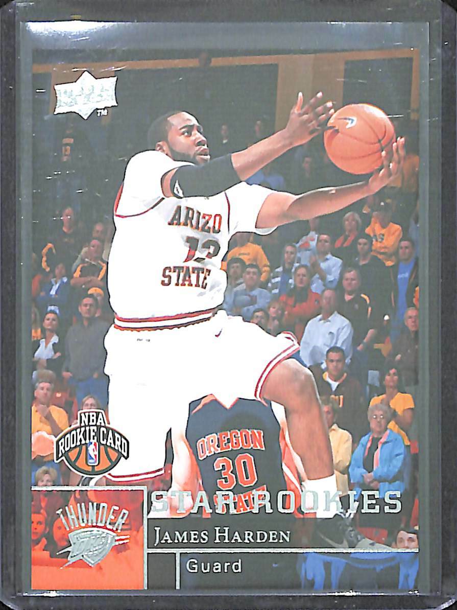 2009-10 Upper Deck Rookie #227 James Harden | eBay