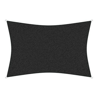 sunprotect 83442 Professional Sonnensegel, 6 x 4 m, Rechteck, wind- & wasserdurc