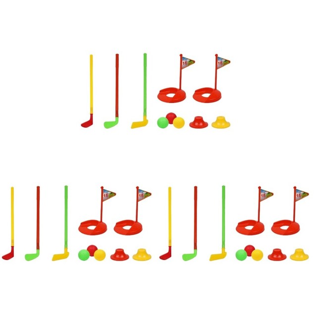 3 Sets von Spielzeug Kinder Im Freien Garten Spiel Kunststoff Golfer Spielzeug 3 Sets von Spielzeug Kinder Im Freien Garten Spiel Kunststoff Golfer Spielzeug