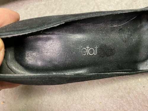 VINTAGE COUP D'ETAT 2 1/2" POINTED TOE SHOES SIZE 8 B USED SPAIN - Picture 3 of 6