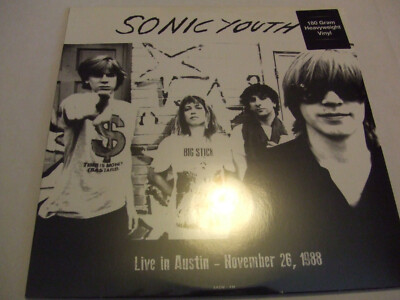 Sonic Youth   Live In Austin   November 26 1988- Vinyl  LP-Mint