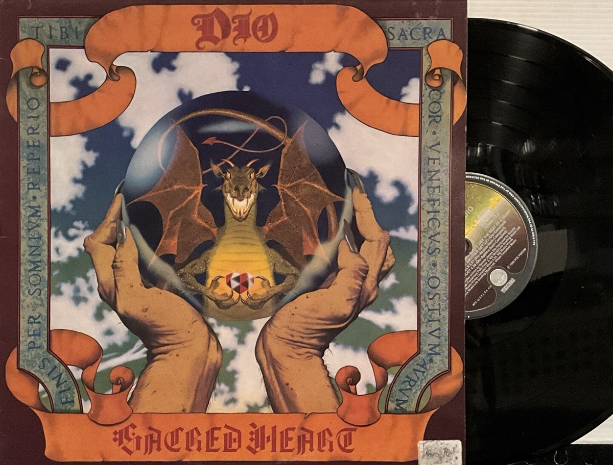 Dio - Sacred Heart LP 1985 Vertigo – 824 848-1 [Greece] VG+/VG+ | eBay