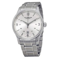 Victorinox Swiss Army Alliance Silver Dial Men's Watch 241712 Brand New
