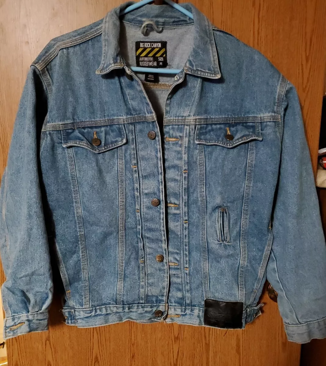 Rugged denim clearance jacket