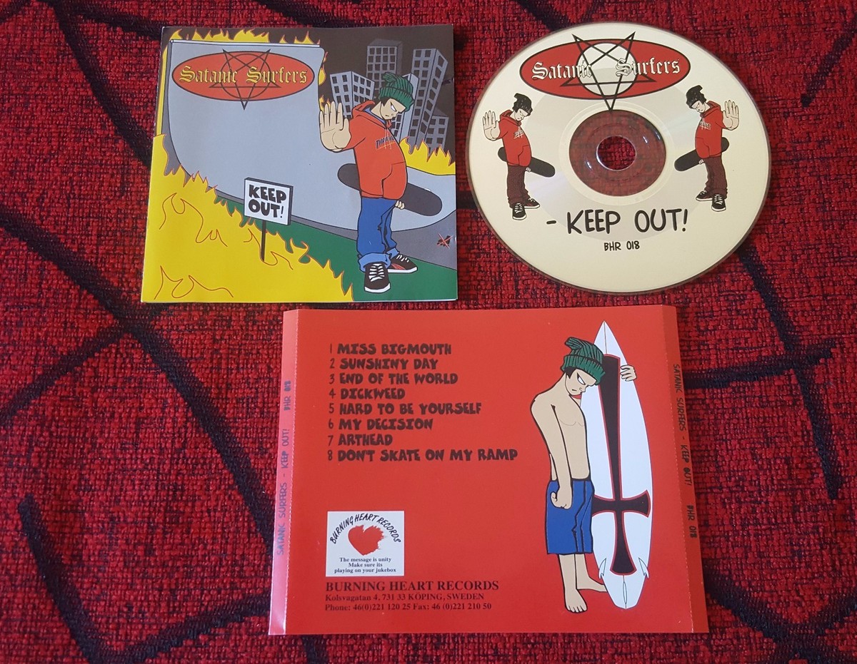 廃盤貴重CD!! SATANIC SURFERS ／ KEEP OUT! Punk Rock SATANIC SURFERS ** Keep Out! ** ORIGINAL SWEEDEN CD | eBay