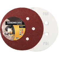 Schleifpapier 150Mm Klett P60 Schleifscheibe Loch SchleifbläTter Schmirgelpapier