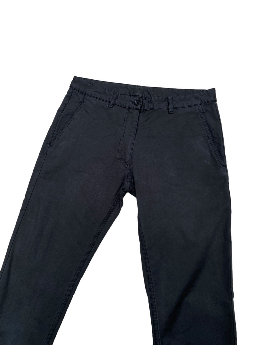 2007ss martin margiela 本人期 studs pants Maison Martin Margiela SS 2007 Black Chino 4 Stitches Pants Women