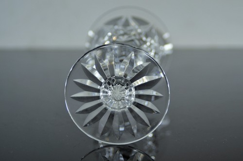 ANCIENNE 1 VERRE A VIN EAU CRISTAL TAILLE MODELE SAMMY TAILLE ST LOUIS 18,5cm - Bild 24 von 24