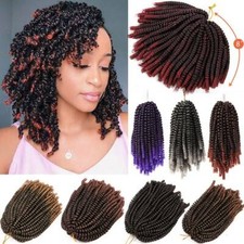 TOP 3-5 Bundles Passion Twist Spring Braiding Hair Extensions Bounce Curly Wavy