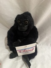 Walt Disney Store Mighty Joe Young 8" Bean Bag Plush Black Gorilla With Tags