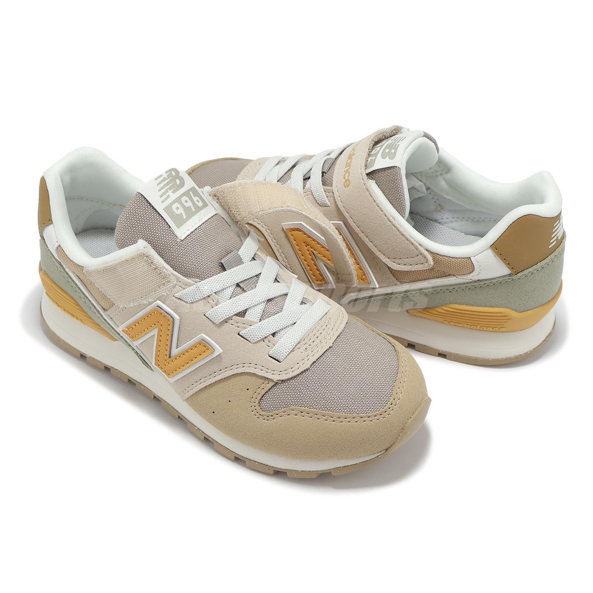 New Balance 996 Wide NB Brown Orange Kids Preschool Casual