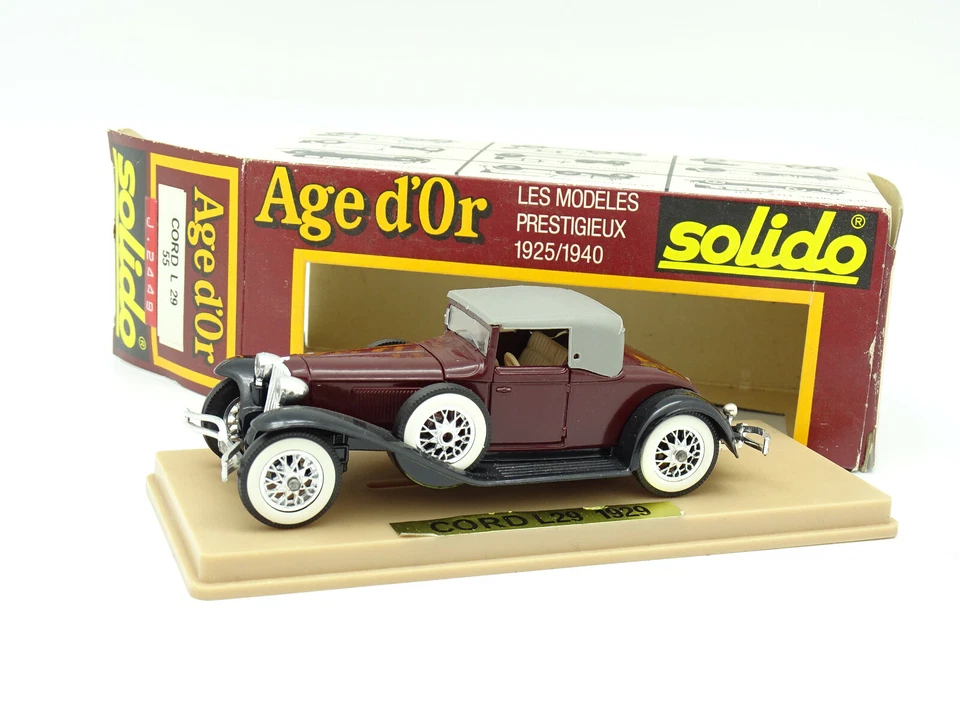 Solido 1/43 - Cord L29 Rouge 55 - Photo 1/1