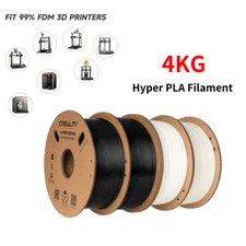 Creality 4KG Value Pack Hyper PLA 3D Printing Filament for 30-600mm/s High Speed