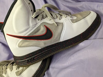 Size 8.5 - Nike Lunar Force 1 Fuse White Black for sale online | eBay