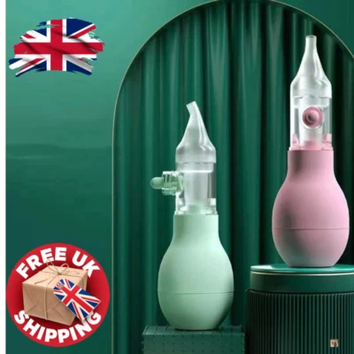 Gentle Suction Nasal Aspirator | Baby Nose Cleaner & Tip Cleaner | UK