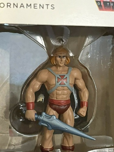 Hallmark He-Man Esqueleto Adorno de Navidad Set 2021 Masters of the Universe Nuevo - Imagen 2 de 4