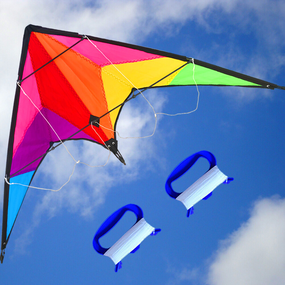 Stunt Kites 122 X 61Cm Stunt Kite 2 Assorted