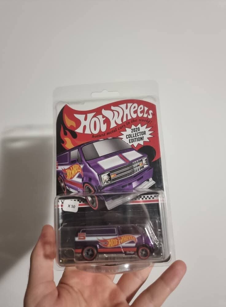 2020 Hot Wheels Collector Edition Kroger Mail In Promo Custom '77 Dodge Van