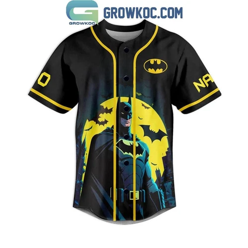 I Am Batman DC Comic Personalized Baseball Shirt