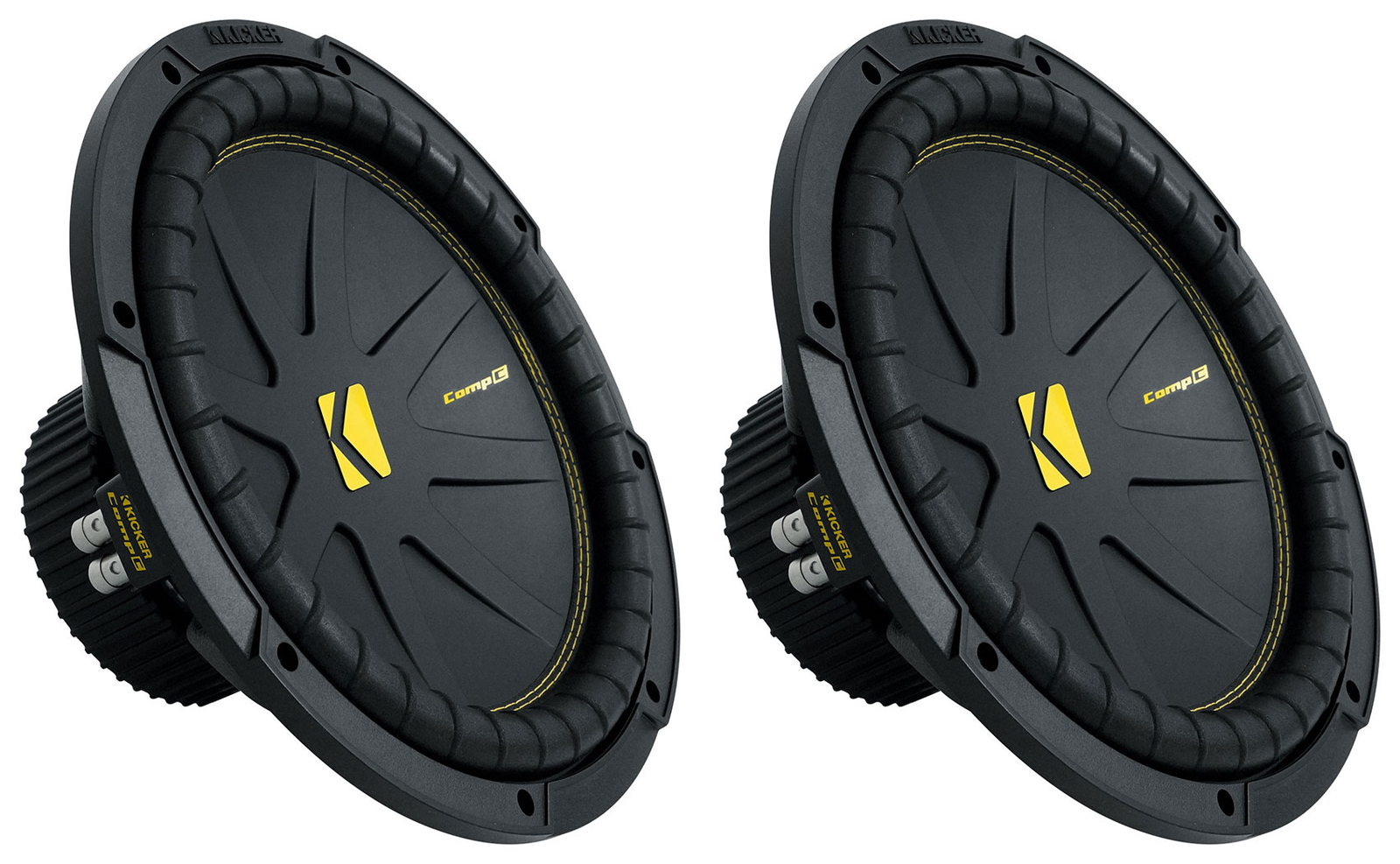 2 Kicker 50CWCD124 CompC 12 сабвуферов DVC 4-омные автомобильные стереосистемы CWCD124 37890₽