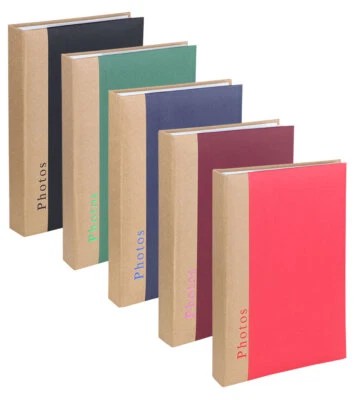 KM FOTO Ideal Chapter Fotoalbum für 300 Fotos in 10x15 cm Einsteck Foto Memo Album