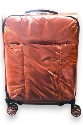 iFLY Smart Glow Collection Carry-On Luggage in Rose Gold