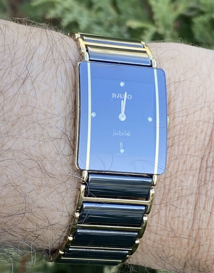 Rado Jubile Diastar Watch High Tech Ceramic Diamonds Amazing NEW