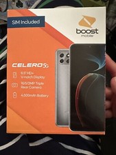 BOOST Mobile CELERO 5G 64GB Smartphone Phone Locked To Boost
