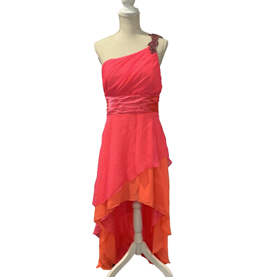 Vintage Morgan & Co Pink Orange Prom Dress Size 11/12 Maxi Gown 90s Y2K Shimmer | eBay Vintage Morgan & Co Pink Orange Prom Dress Size 11/12 Maxi Gown 90s Y2K Shimmer | eBay