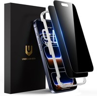 Panzer Sichtschutz Glas Kompatibel FüR Iphone 17 Pro 6,3 Zoll 2 StüCk Anti-Spy