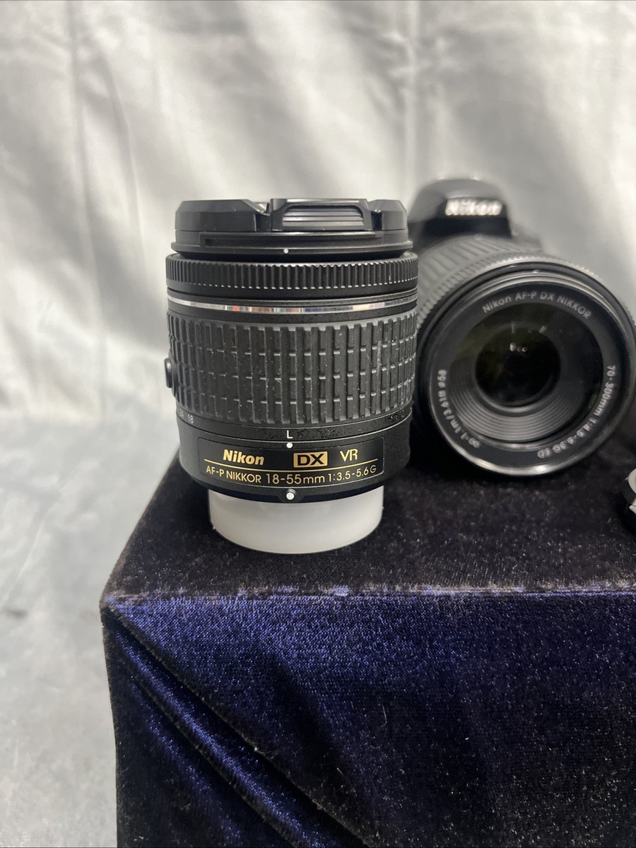 Nikon D3400 Digital SLR Camera & 18-55mm & 70-300 MM VR DX