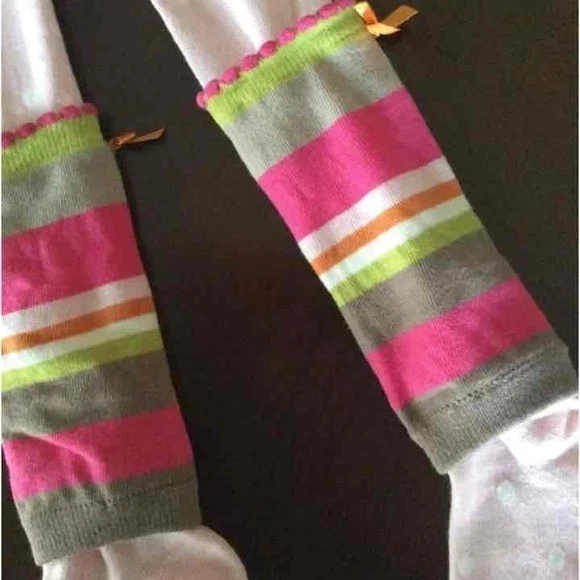 Medias calentadores de piernas Deux par Deux 2 ps 6-7 niñas de diseño nuevas de colección Foto 3 de 4