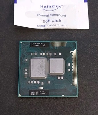 CPU MOBILE G1 CORE i3-380M 2,53 GHz SLBZX DUAL CORE X2 SOCKET PGA 988 ...