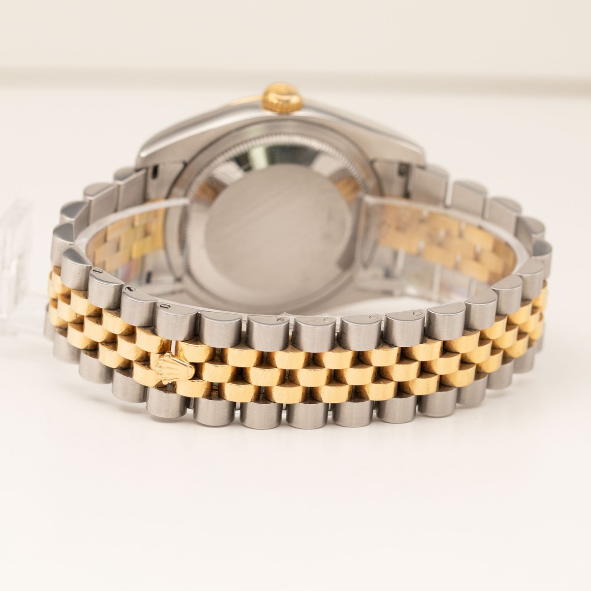 Rolex Datejust 116263 Turn-O-Graph Thunderbird Watch White Index