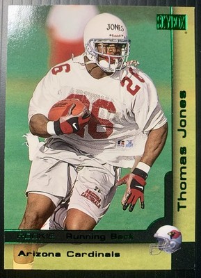 2000 Skybox - Rookie Thomas Jones #203